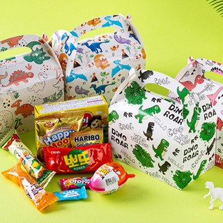 공룡박스 선물세트 구디백 어린이집 간식답례품 킨더초코 사탕, 1개