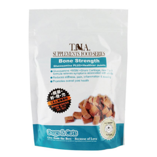 T.N.A. 悠遊 嗷嗷待補關節好骨力保健營養錠 含葡萄糖胺+MSM+鯊魚軟骨 7合1配方, 維護骨骼/關節, 80顆, 1袋