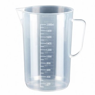 싱글레이드 튼튼한 PP 비커, 2000ml, 2개