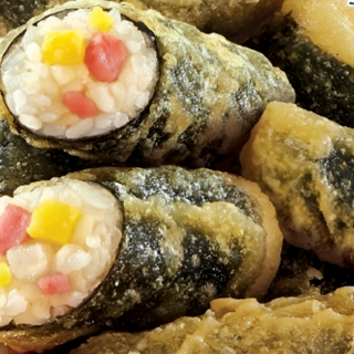 김밥말이 튀김 김말이 꼬마김밥 분식 모듬전 1kg, 1세트