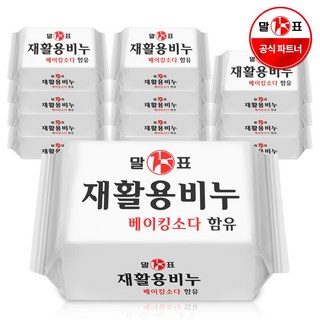 말표천광 말표 재활용비누 400g, 12개