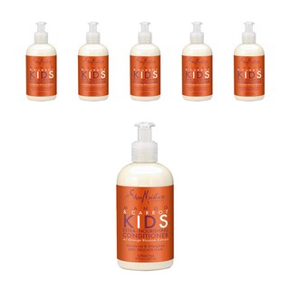 시어모이스처 키즈 엑스트라-너리싱 컨디셔너 망고 & 당근, 236ml, 6개