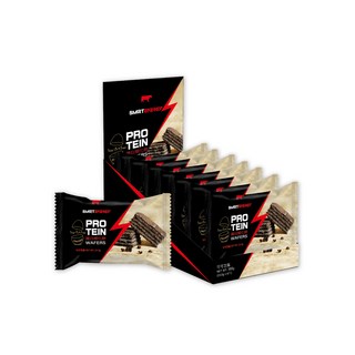 RED COW 紅牛 聰勁蛋白威化餅 - 可可芝麻口味，30%蛋白質，188g (23.5g x 8入), 1盒