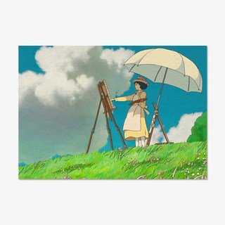 지브리 원령공주 펠트 패브릭포스터 A1 A2 A3 A4 size, FB애니_지브13