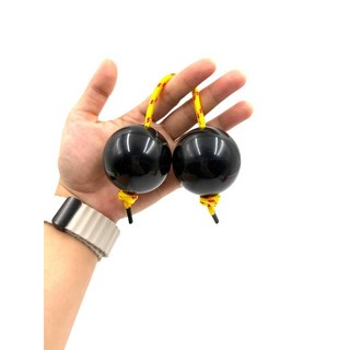 白毛猴樂器 asalato 入門款 節奏沙球 rhythmic sandball patica 入門球 初學 打擊樂器, 黑色, 1個