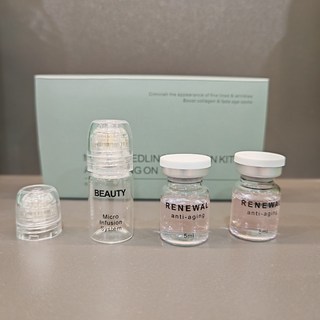 多肽微針精華液，抗皺保濕修護, 1個, 多肽微針精華液