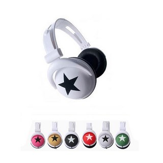 믹스 컬러 헤드셋(랜덤색상)/음악/노래/감상/헤드폰, 믹스 헤드폰-색상랜덤