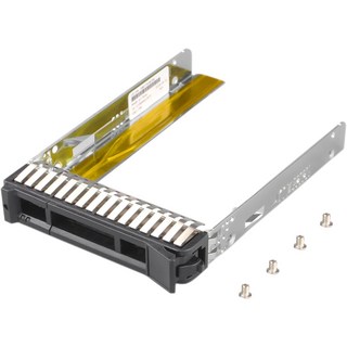 하드 드라이브 트레이 캐디 SM17A06246 SSD 브래킷 2.5인치 메탈 HDD 레노버 씽크시스템 ST550 SR550 SR590 SR650 SR630 SR850 서버와 호환됨, 2 PACK