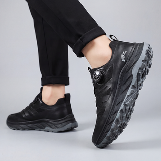 루크 남성 고퀄리티 메쉬 다이얼 운동화 초경량 남자 등산화 발편한 트레킹화 미끄럼 방지 런닝화 가벼운 엠보 캐주얼화 3cm