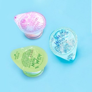 晶神漱口水 便攜式一次性 殺菌除口臭去牙漬留香 旅行學生接吻神器, 1個, 薄荷味+玫瑰味+茉莉花茶,10顆