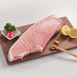 [튜나바이브] [참다랑어 3번 뱃살] 1kg 냉동참치 신선 참치회 홈마카세, 1개