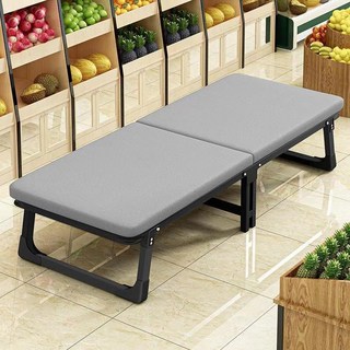 午休折疊床 午睡床 午休床 單人床 摺疊床 收納床 床墊一體午休床 單人沙發床折疊床午休躺椅辦公室午睡神器家用小床單人床