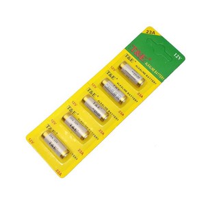 23A 12V電池（單顆售）遙控器電池 23a12v電池 12V23A鹼性電池 12V鹼性電池 5號電池, 1個