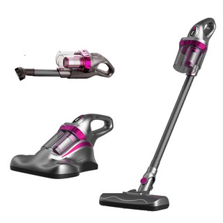 [KC인증] SmartGo 무선 스마트 3in1 다기능 청소기 진드기제거기 초강력 진공청소기 UV살균, 23-165, 그레이