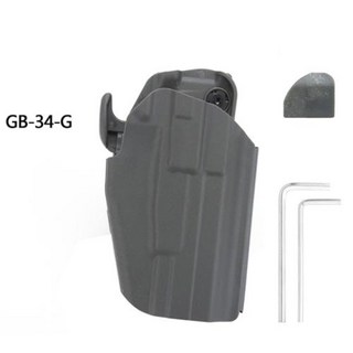 홀스터 VULPO 전술 권총 허리 벨트 에어소프트 사냥 발터 PPQ M2 940 HK45 베레타 92F 글록 17 19, 1개