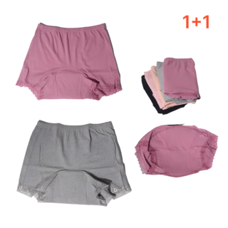 누아니 국산 면스판 사각 요실금 팬티 1+1