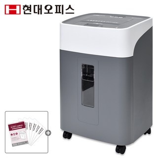 현대오피스 페이퍼프랜드 자동급지 문서세단기 PK-340AF (+오일페이퍼) 자동 세단 300매 40L 파지함 대형 사무실 서류파쇄기 세절기, 단품