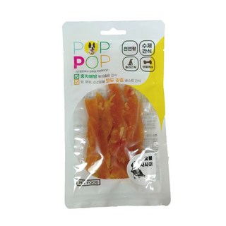 NEW POPPOP 뉴 팝팝 덴탈케어 애견간식 숯불사사미, 1개