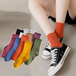 키밍 사계절 컬러삭스 데일코디 단색양말 가을겨울 fra*46672eJ