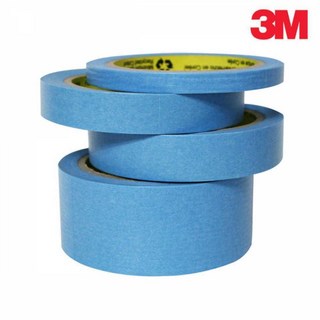 3M 내열 무잔사 접착력up 마스킹테이프 20mm 40M 5개 락카시공 실리콘용