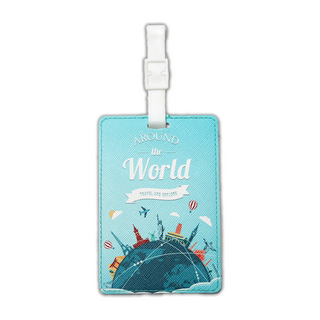 造型PU皮革行李吊牌