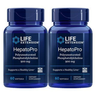 LIFE EXTENSION HepatoPro大豆軟膠囊 900mg, 60顆, 2罐