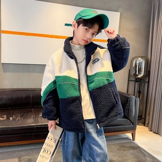 엘엑스 남아 뽀글이 후리스 초등생 주니어 하이넥 집업 플리스자켓