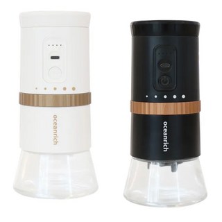 oceanrich G2 2.0 Type-C升級版 便攜式電動磨豆機, 1個, 經典黑, 經典黑