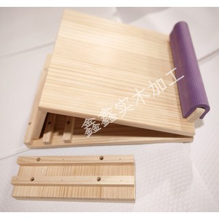 근육풀기 페달 원목 다리근육 아킬레스건 두꺼운 소나무 발마사지 필라테스 스트레칭 4단도트, 6_두꺼운 소나무 8단 평판