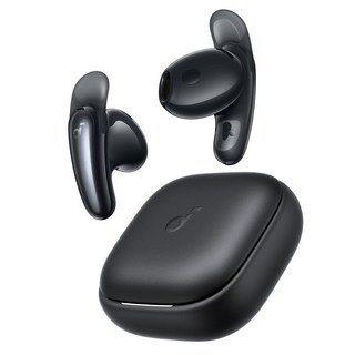 앤커 사운드코어 리버티버즈 세미 인이어 블루투스 이어폰, 블랙, D1200