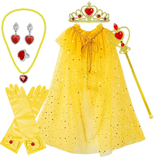 公主角色扮演造型套組, 黃色的