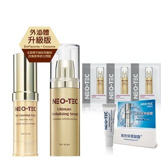 NEO-TEC 妮傲絲翠 外泌體賦活精華+明眸菁萃, 40g, 1件