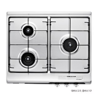 하츠 빌트인 가스쿡탑 HGR-3050SDBH 건전지 점화 560 X 480 타공 스텐상판, LPG통가스(560-480타공확인)