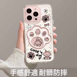 DFMEI 新款貓狗爪子適用蘋果15promax手機殼14高級感16可愛13爆款高顏值