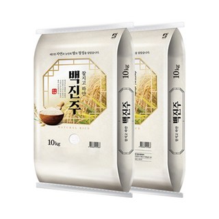 2025년 찰지고 하얀 백진주쌀, 상등급, 1개, 20kg