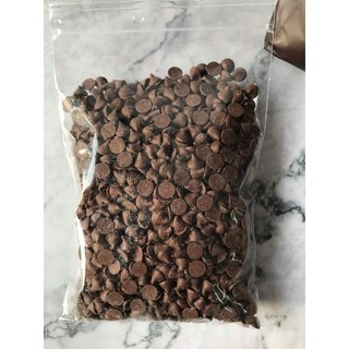 糖軒町 梵豪登苦甜巧克力風味水滴 250g分裝/1kg原裝 耐烤巧克力豆, 1個, 250g, 250g