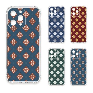 24H快速出貨 TRON 三星 A52/52s 幾何復古花磚B款 四角防摔 軟殼 手機殼