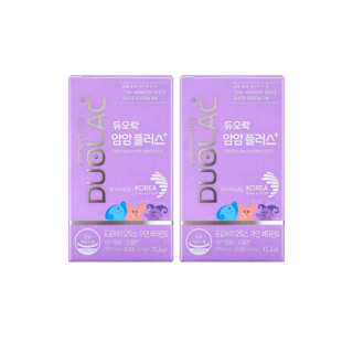 듀오락 얌얌플러스 750mg, 듀오락 프로바이오틱스 얌얌플러스 750mg x 80캡슐, 2개, 80정