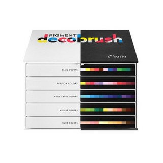 카린 피그먼트 데코브러쉬마카 프로폐셔널 60색, 상세페이지 참조, 상세페이지 참조