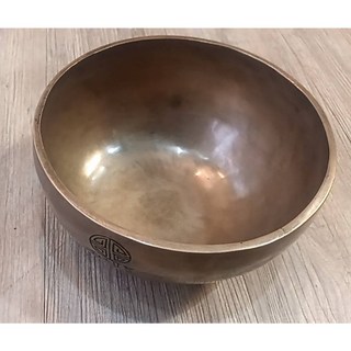 尼泊爾製 卡薩缽 頌缽 3銘文 20公分 加厚加重