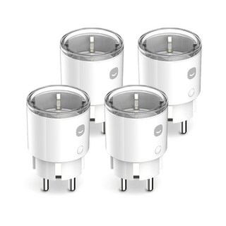 헤이홈 IoT 스마트 플러그 Mini 원격제어 AI음성인식 타이머 콘센트, 4개