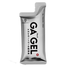GOLDENARMOUR GA GEL能量補給，自行車運動能量果膠，電解質補給，持久能量, 小銀膠 10包入, 1個, 1