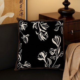 復古輕奢綠色抱枕美式復古抱枕中古風美拉德沙發靠背墊牀頭軟靠枕, 1件, 687