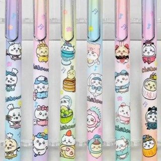 Chiikawa 吉伊卡哇 中性筆 按動式 0.5mm 快乾 k35限定考試, 1個, 隨機一支(無盒), 黑