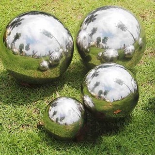 스테인리스 볼 장식 쇼핑몰 호텔 로비 공원 갤러리 조형물 미러볼 10개, 1.2 두께 70mm 무게 110g 10개