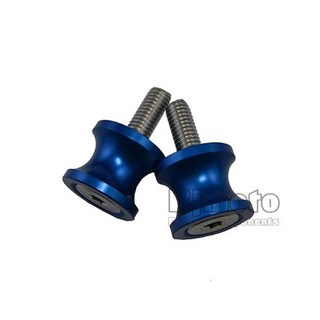 M6 M8 M10 스윙암 스풀 슬라이더 스탠드 나사 BMW S 1000 R RR 750 스즈키 GSXR600 GSXR750 GSXR1000 오토바이 액세서리, 6mm Blue Spools, 1개