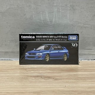 TOMICA 多美 黑盒 PREMIUM 30 速霸陸 WRX Type R 賽車 模型車, 1個