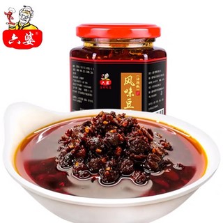 六婆 四川特產風味豆豉260g 炒菜炒回鍋肉調味料 素食, 1個