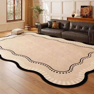 EINYAN 거실 카페트 방수 러그 먼지없고 거실 카페트 세탁가능 미끄럼방지 러그