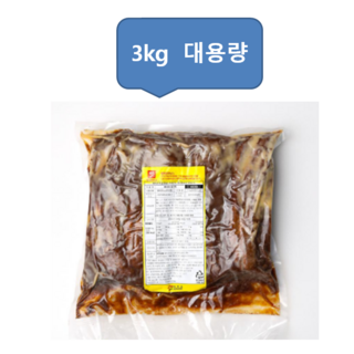 [패밀리푸드]아워홈 통삼겹동파육 3kg 냉동, 1개